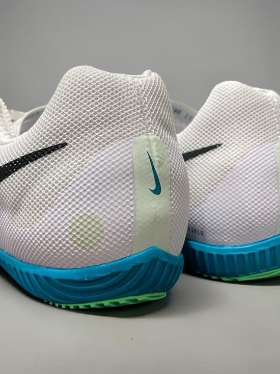 Nike Zoom Rival Multi Mens Size 10 Running Spikes Shoes White Green FZ9664-102 main image 8